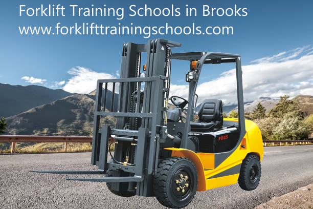 Forklift Training in Brooks